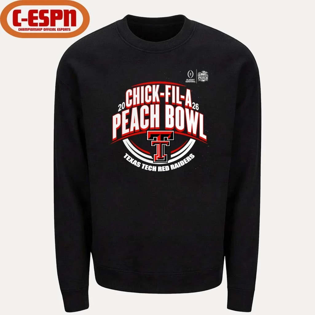 Official Texas Tech Football CFP Semifinal At The Peach Bowl 2026 T-Shirt