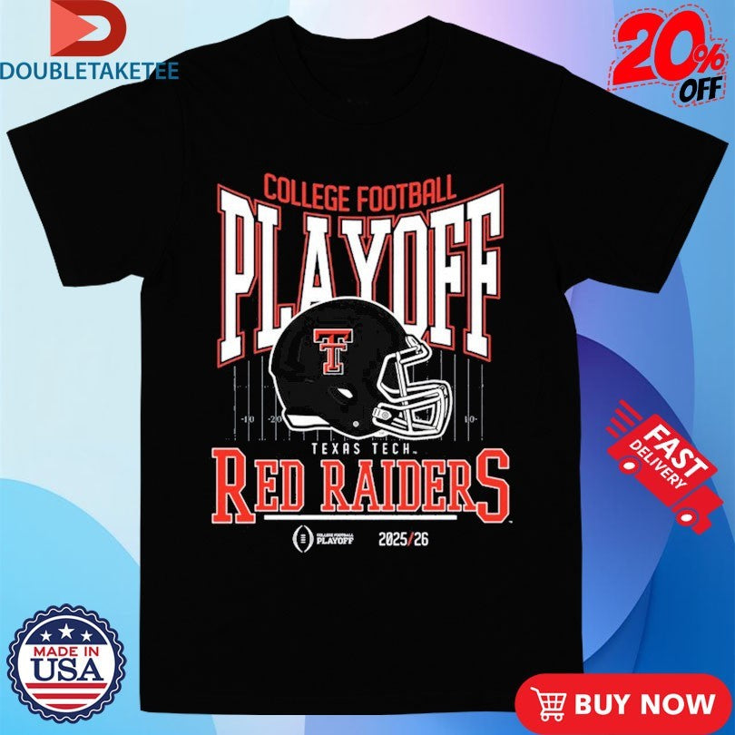 Official Texas Tech Red Raiders 2025-26 College Football Playoff Shirts