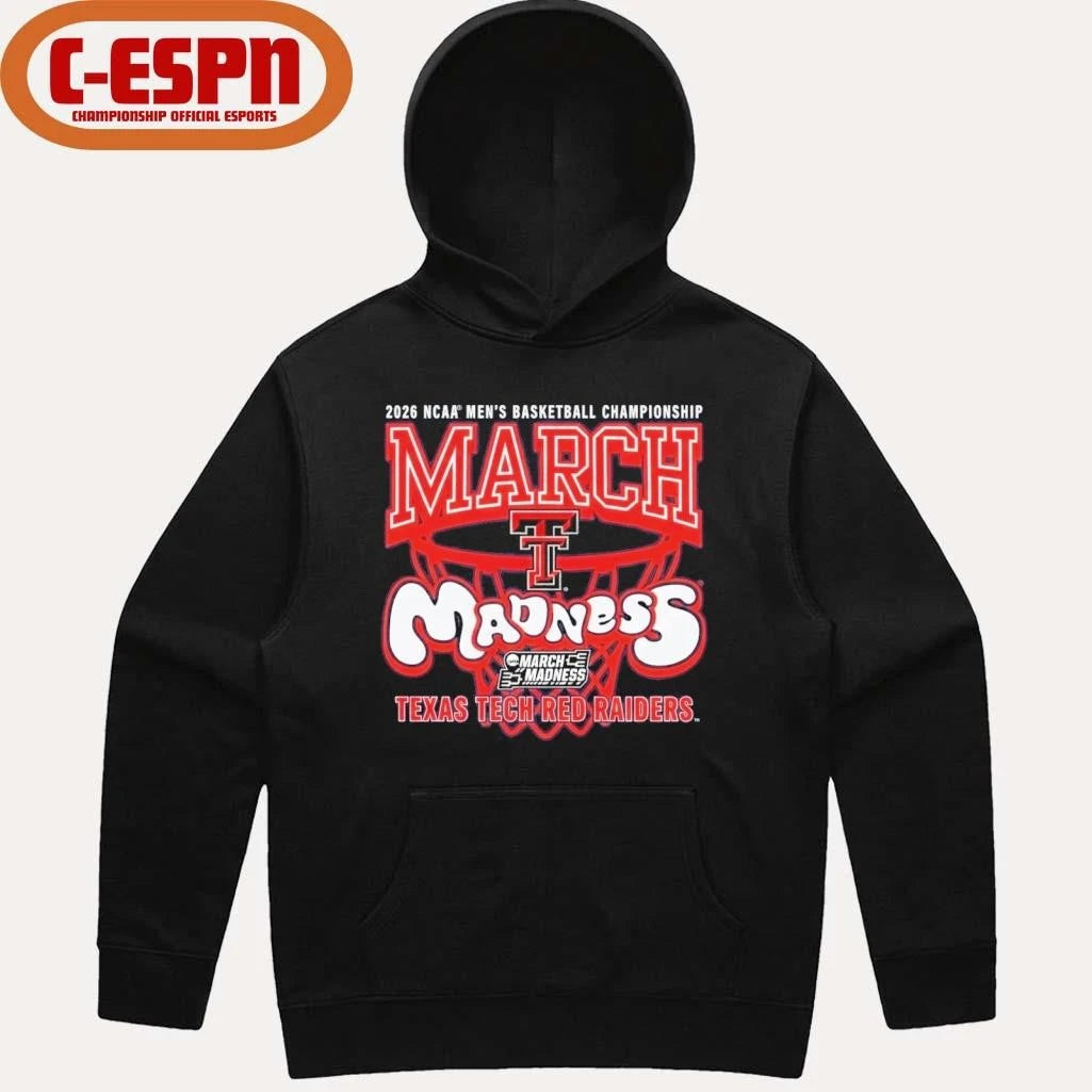 Official Texas Tech Red Raiders 2026 NCAA Men’s Basketball Championship March Madness Shirt