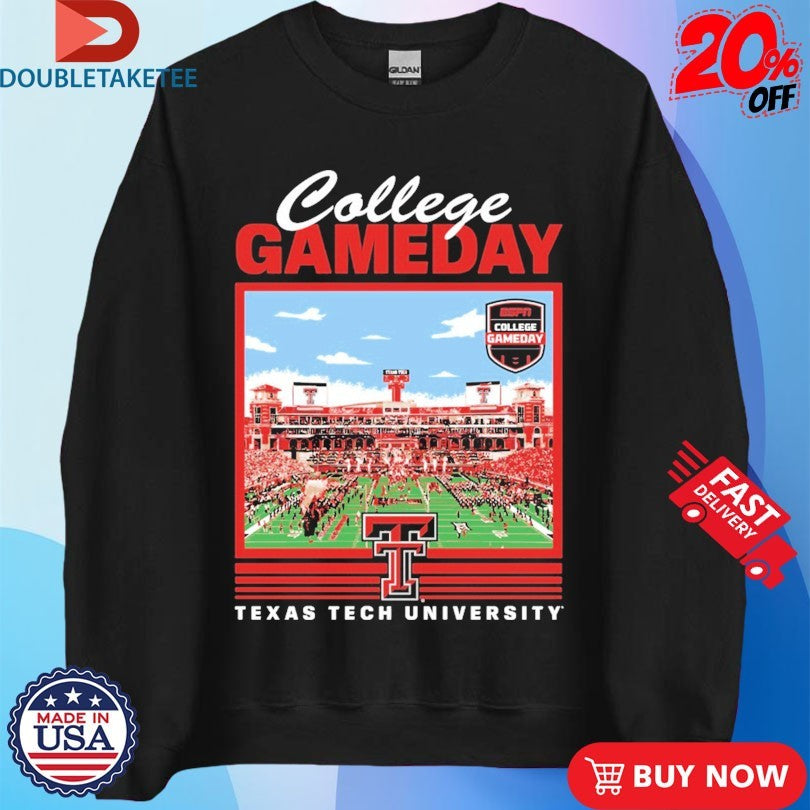 Official Texas Tech Red Raiders College Gameday Stadium Shirts