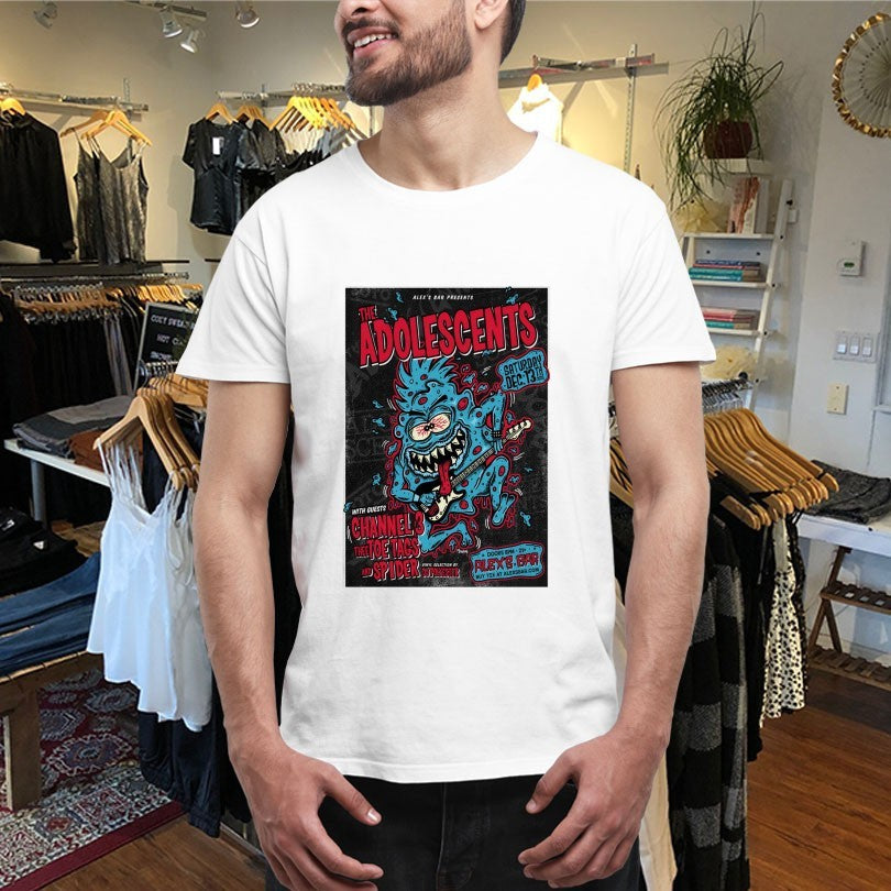 Official The Adolescents In Long Beach CA On Dec 13 2025 Shirts