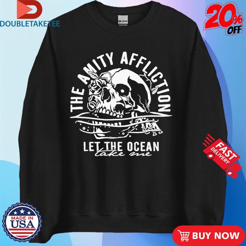 The Amity Affliction Let The Ocean Take Me Skull T-shirts