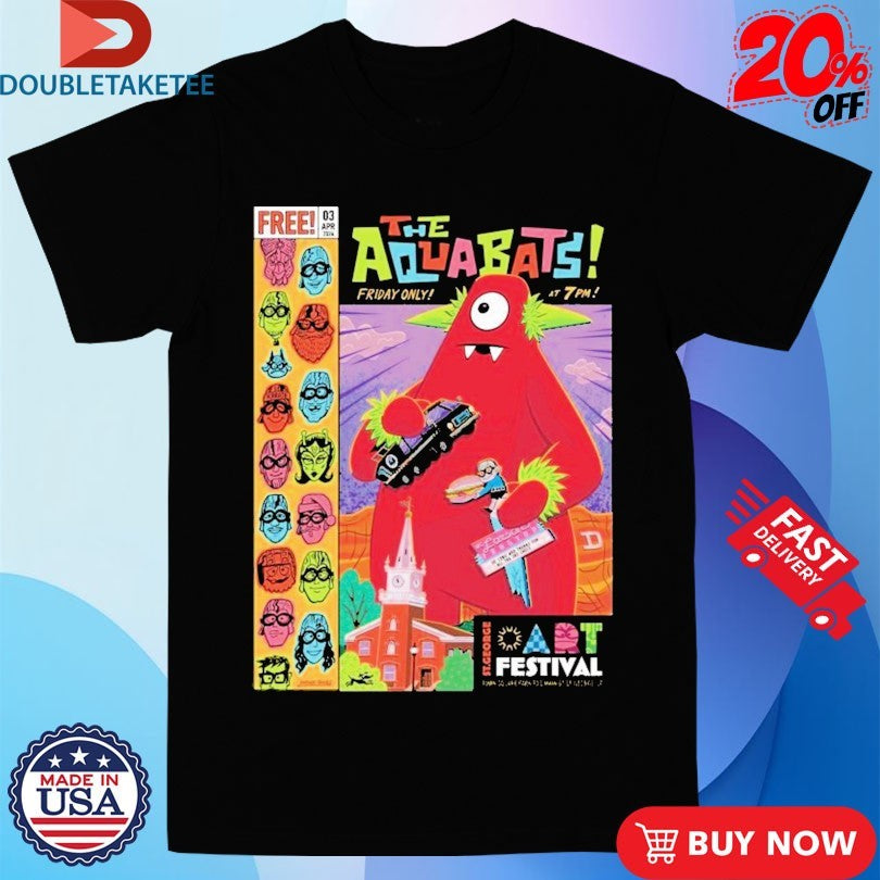 Official The Aquabats! At St. George Art Festival On Apr 3 2026 Shirts