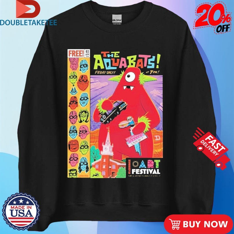 Official The Aquabats! At St. George Art Festival On Apr 3 2026 Shirts