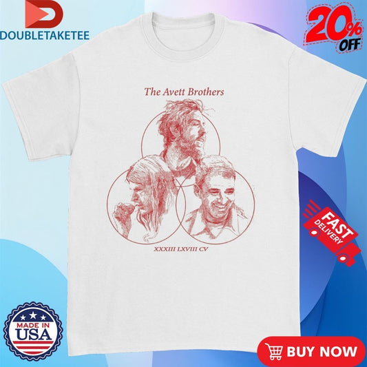 Official The Avett Brothers Tour 2024 Faces Shirts