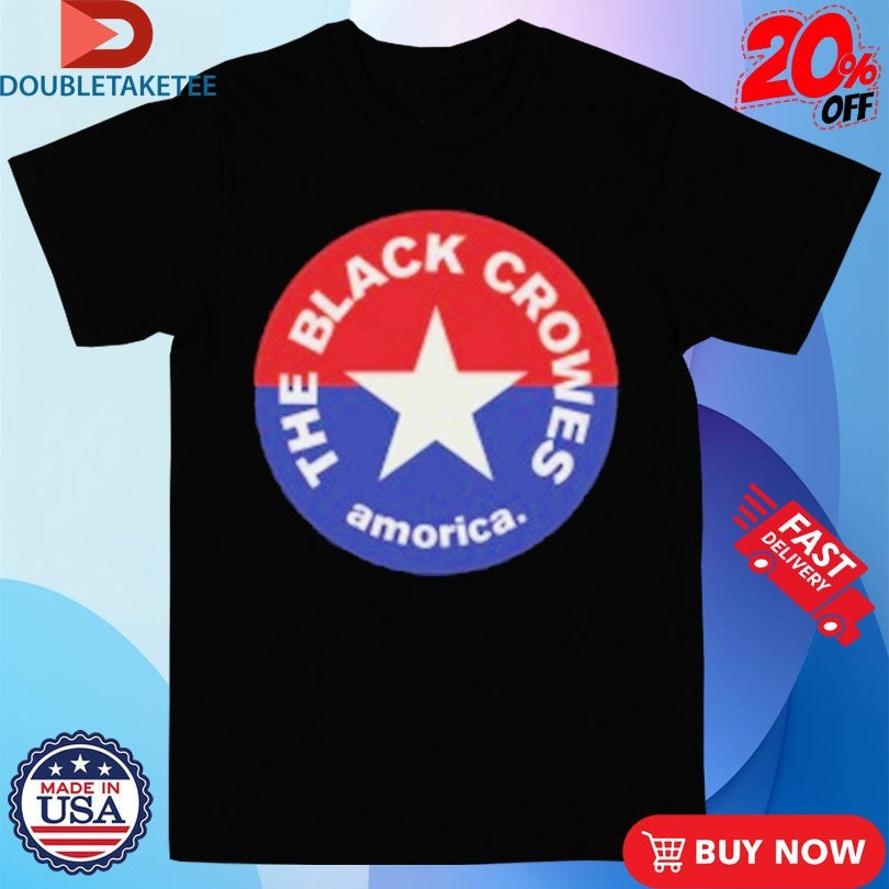 Official The Black Crowes Amorica Star Shirts