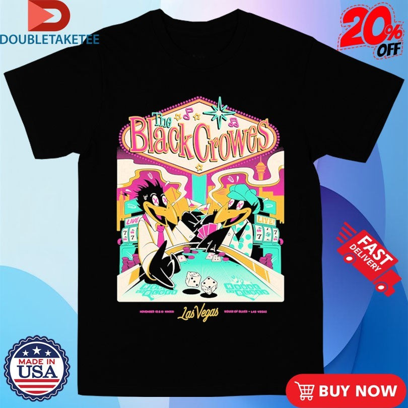 Official The Black Crowes Las Vegas Nov 2021 Shirts