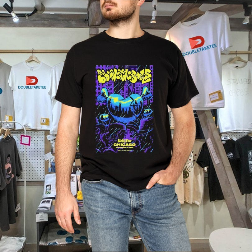 Official The Bouncing Souls Tour Chicago, IL 2025 Riot 20 Fest Shirts