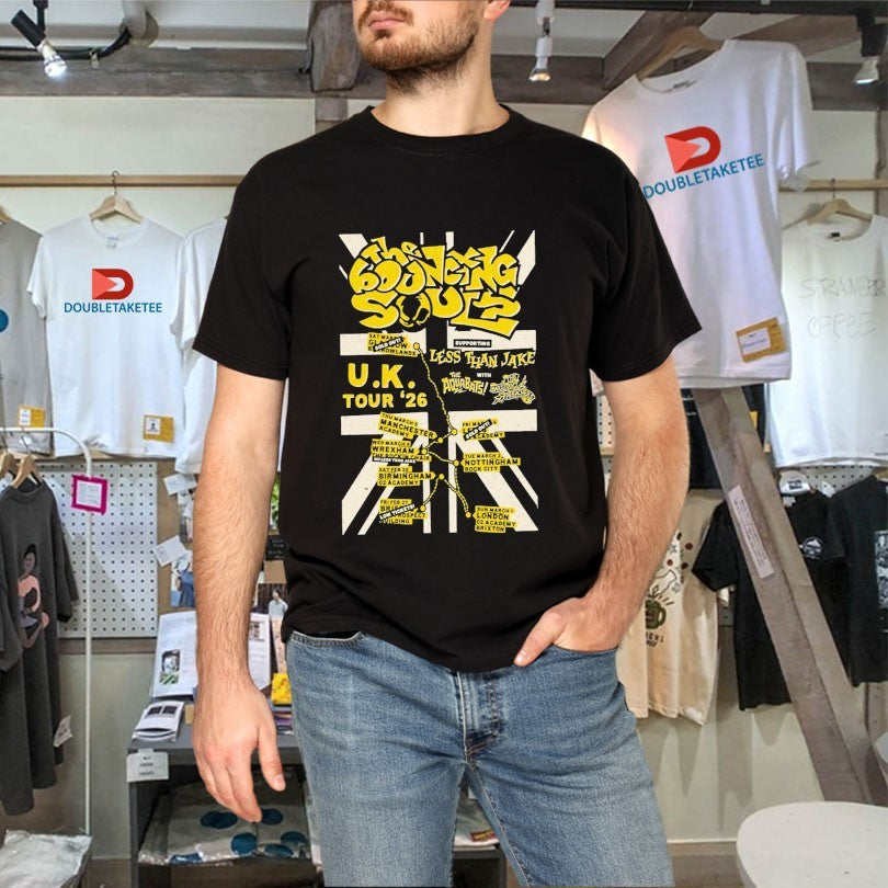 Official The Bouncing Souls Tour UK 2026 Shirts