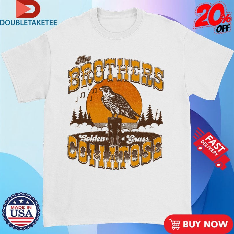 Official The Brothers Comatose Golden Grass Album Shirts