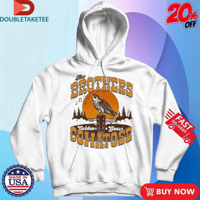 Official The Brothers Comatose Golden Grass Guitar Bird Shirts