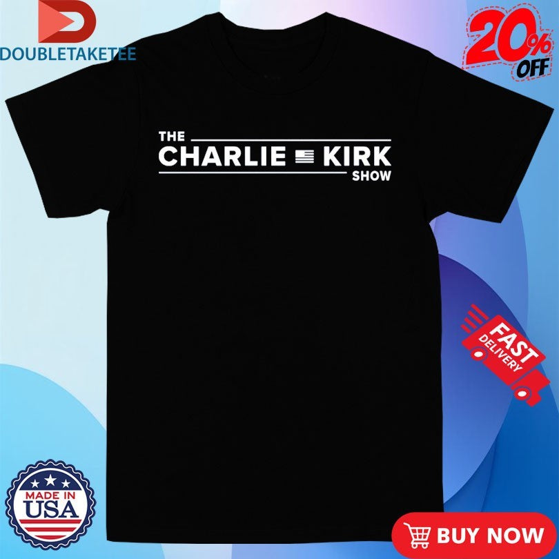 Official The Charlie Kirk Show Logo T-shirts