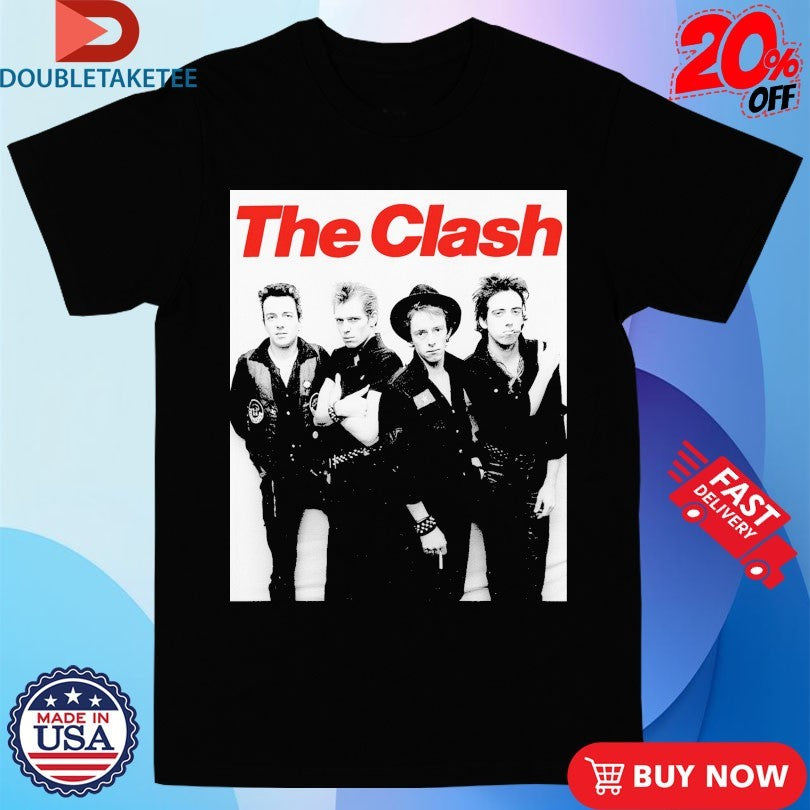 Official The Clash London Calling Photo Shirts