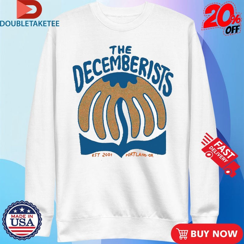 Official The Decemberists Flower Est 2001 Portland OR Shirts