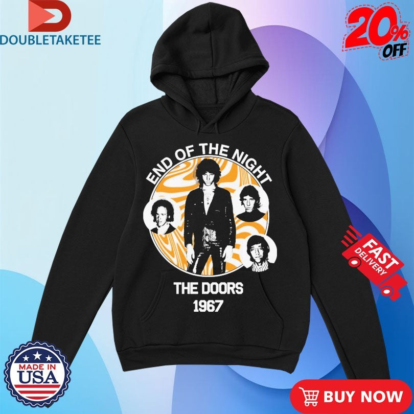 Official The Doors End Of The Night 1967 Shirts