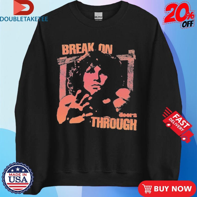 Official The Doors Jim Morrison Break On Through Shirts