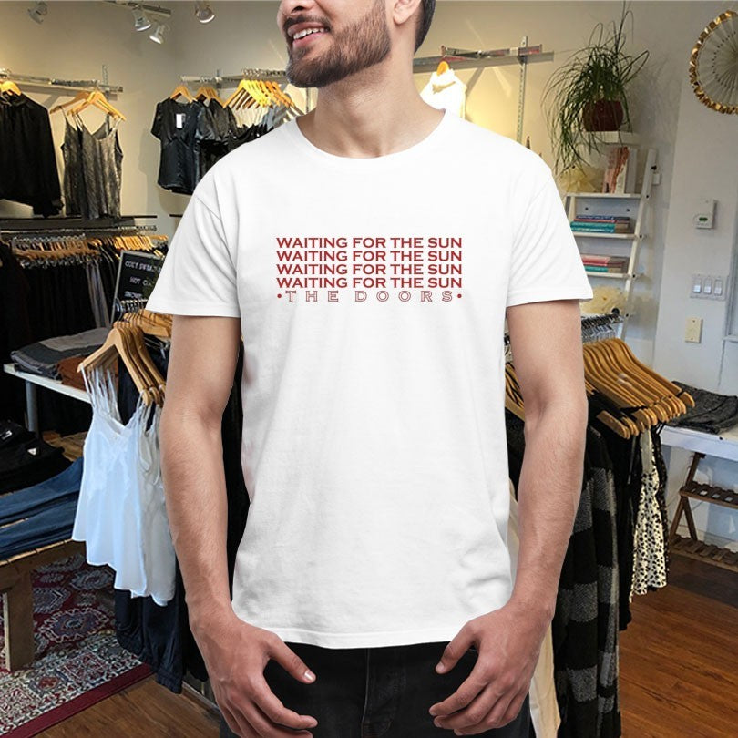 Official The Doors Waiting For The Sun Cascading Shirts