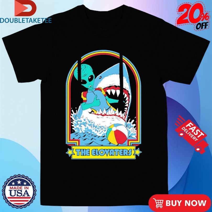 Official The Elovaters Alien Shark Shirts