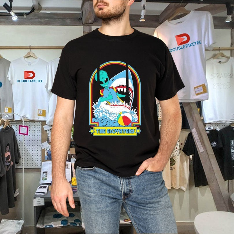 Official The Elovaters Alien Shark Shirts