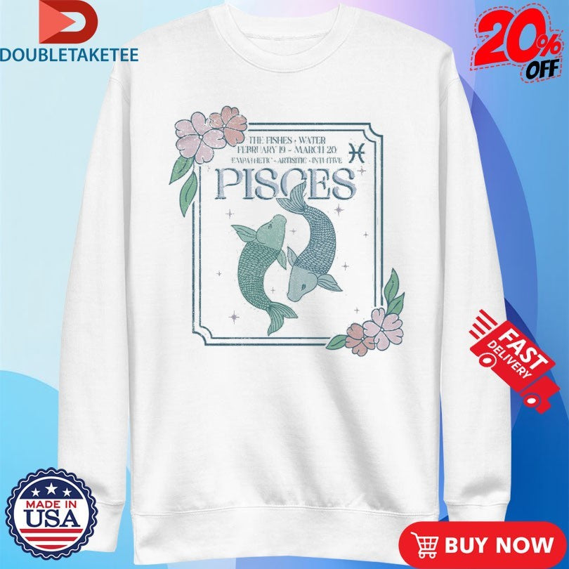 Official The Fishes Water Tarot Card Shirts