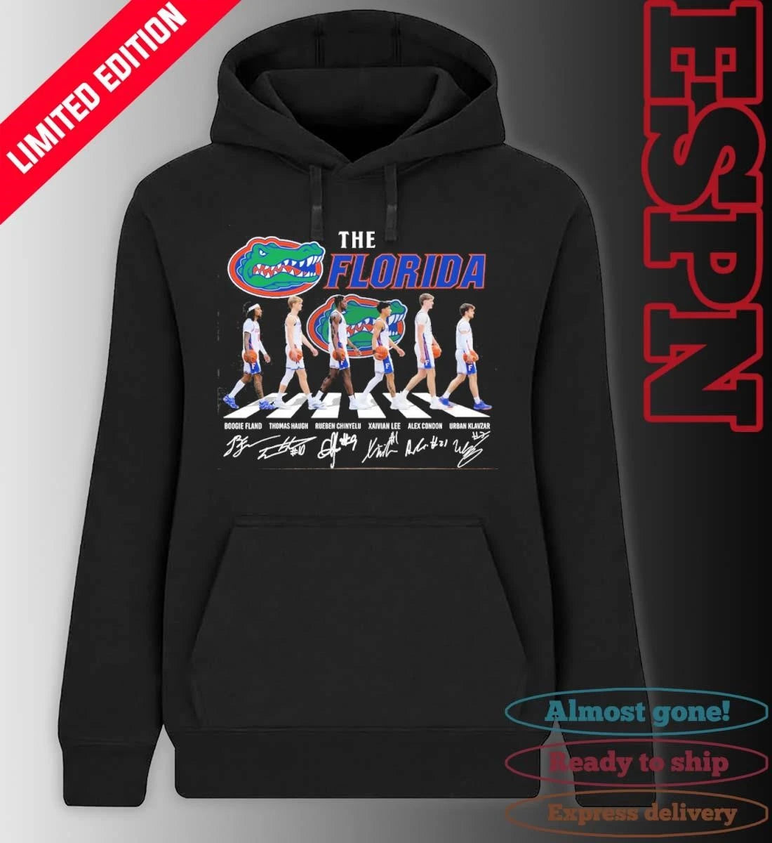 Official The Florida Gators Men’s Basketball Abbey Road Shirt