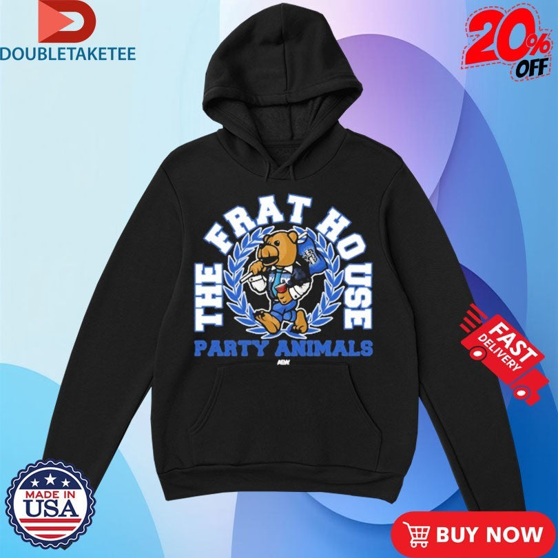 Official The Frat House Party Animals AEW Shirts
