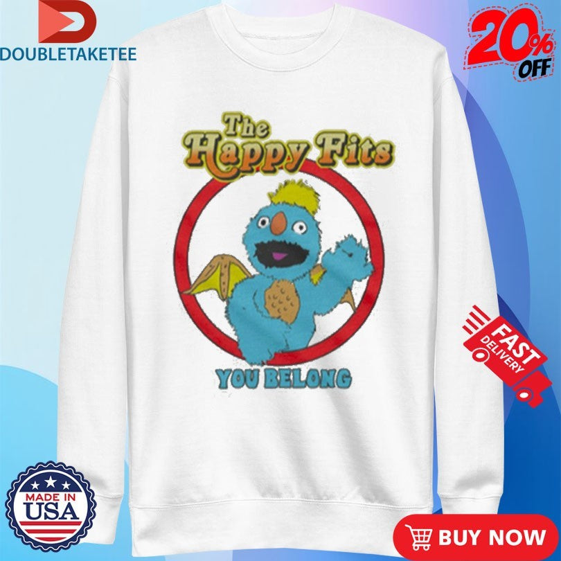 Official The Happy Fits You Belong Muppets Shirts