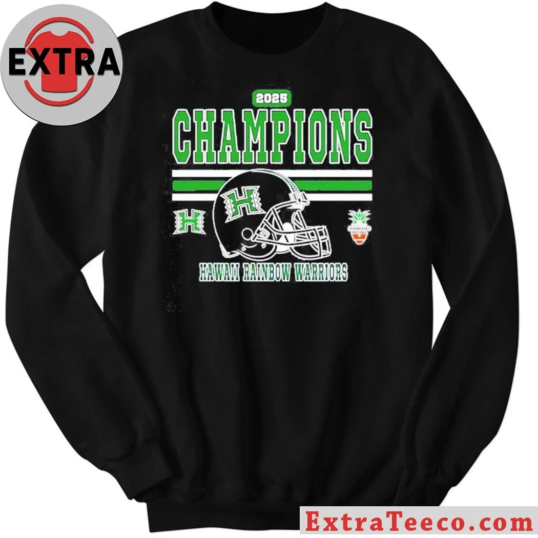 Official The Hawaii Rainbow Warriors won the 2025 Sheraton Hawaii Bowl with a score of 35-31 on December 24, 2025 Shirt