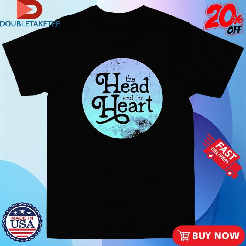 Official The Head And The Heart Periwinkle Gradient Shirts