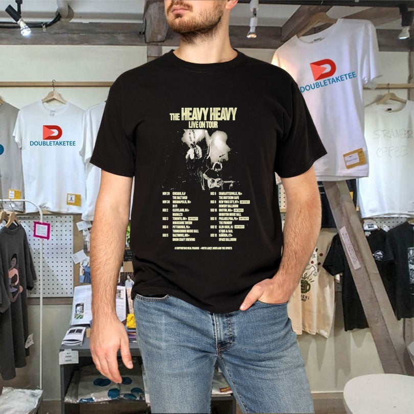 Official The Heavy Heavy Live On Tour 2025 Shirts