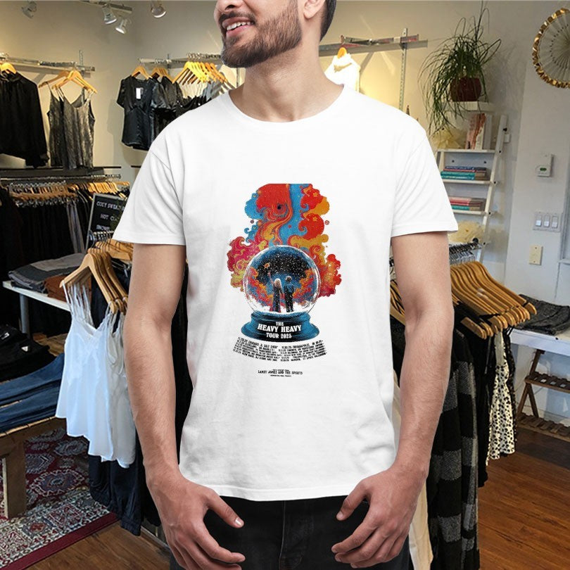 Official The Heavy Heavy Winter Tour 2025 North America Dates Globe Shirts