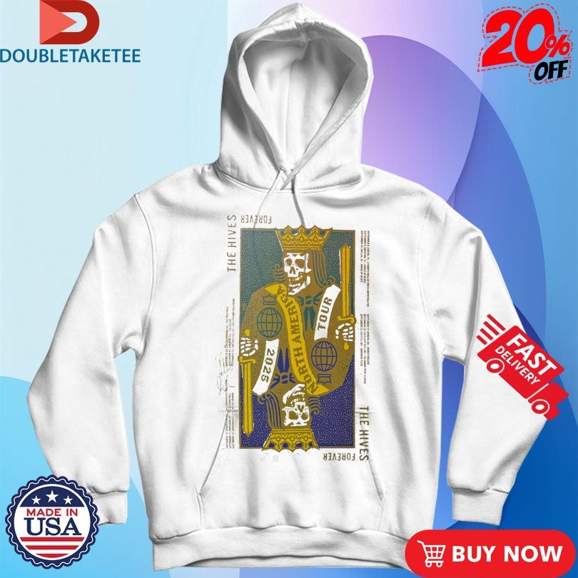 Official The Hives Forever Forever September 2025 Tour Shirts