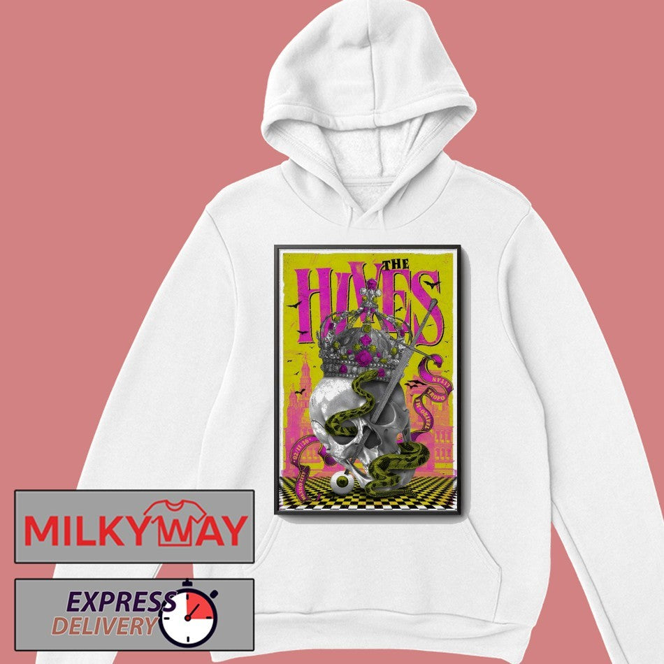 The Hives Mexico City February 11 2026 Poster shirt