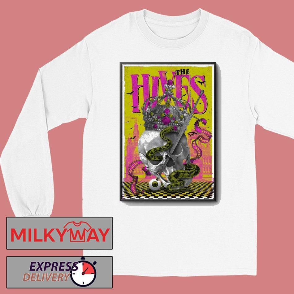 The Hives Mexico City February 11 2026 Poster shirt