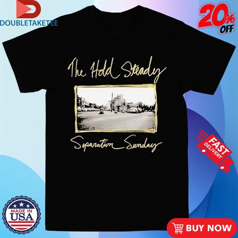 Official The Hold Steady Separation Sunday Album Shirts