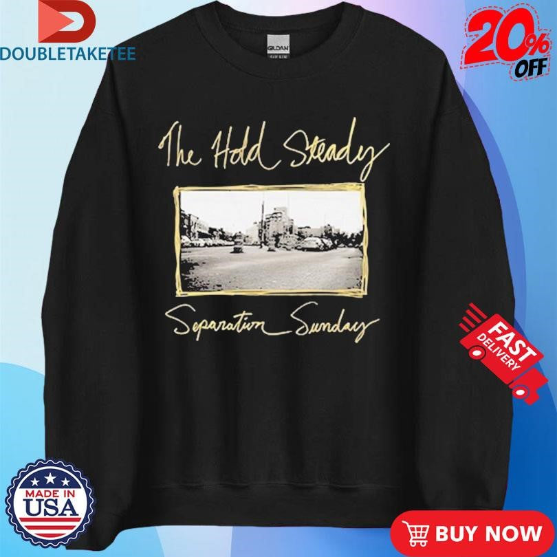 Official The Hold Steady Separation Sunday Album Shirts