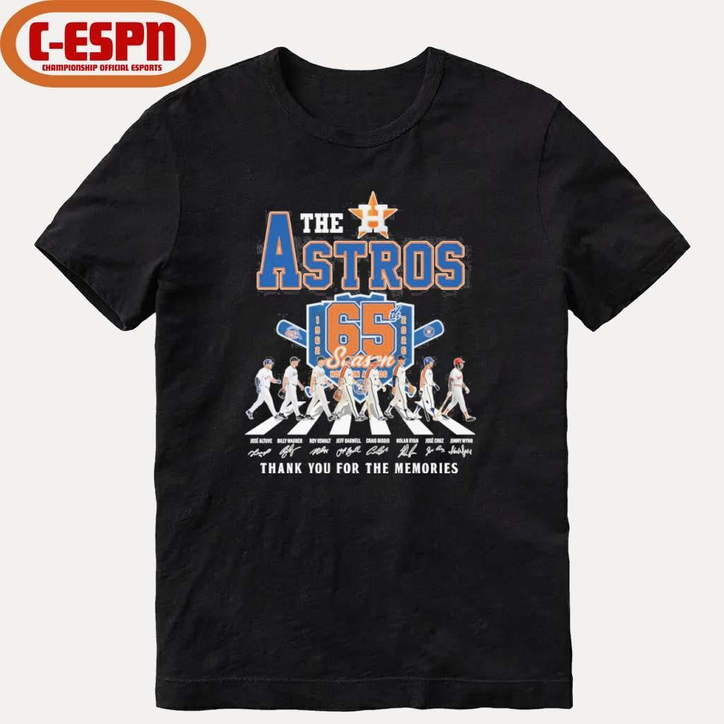 Official The Houston Astros Abbey Road 65th Season 1962-2026 Shirt