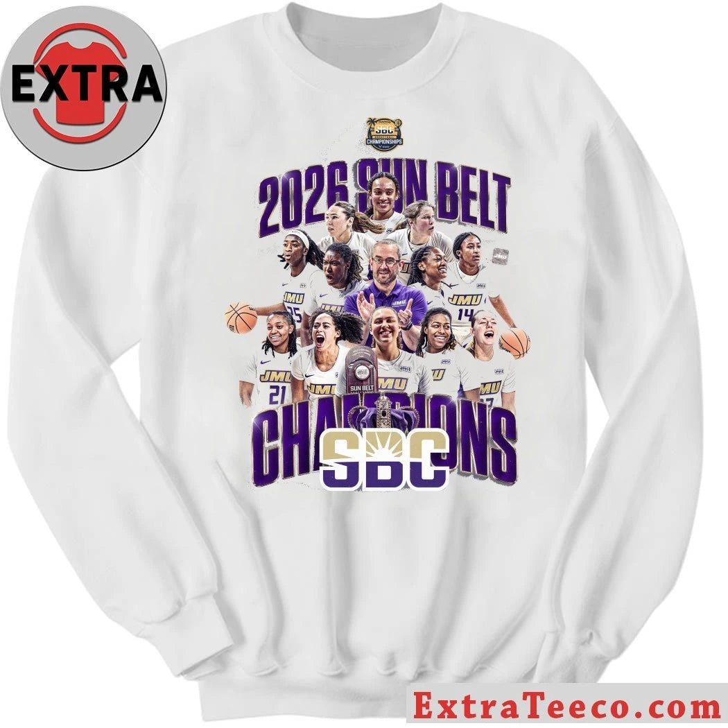 Official The James Madison women’s basketball team won the 2026 Sun Belt Conference, defeating Troy 69-52 on March 9, 2026, in Pensacola Bay Shirt