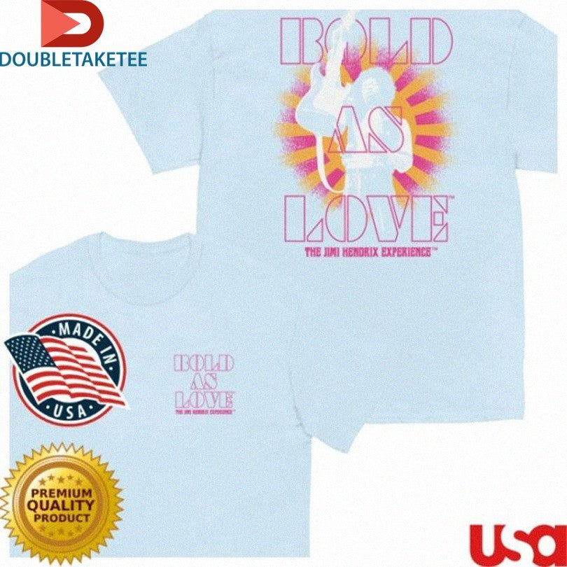 Official The Jimi Hendrix Experience Bold As Love Shirts