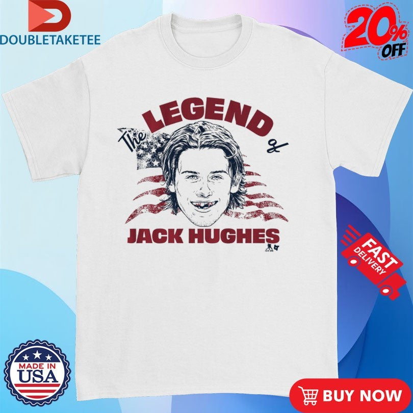 Official The Legend Of Jack Hughes USA Hockey Team Shirts