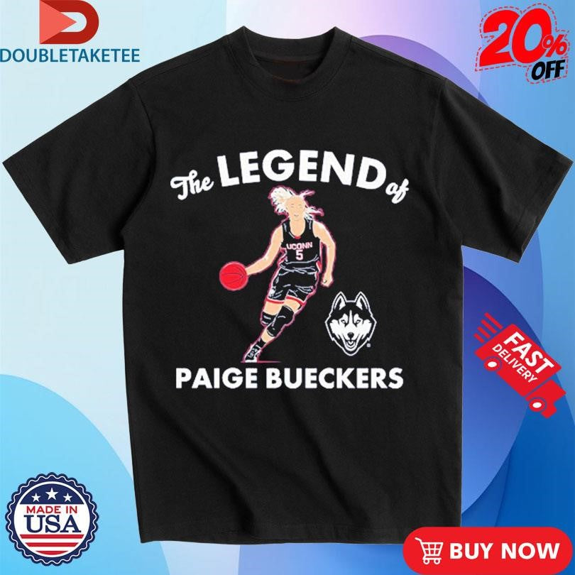 Official The Legend Of Paige Bueckers UConn Huskies Shirts