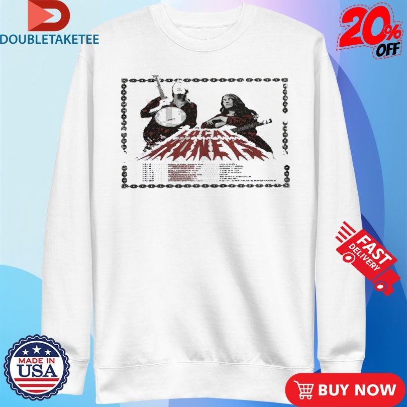 Official The Local Honeys December Tour 2025 Dates Bango Guitar Shirts