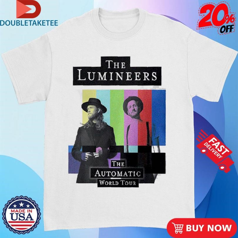 Official The Lumineers The Automatic World Tour 2025 Shirts