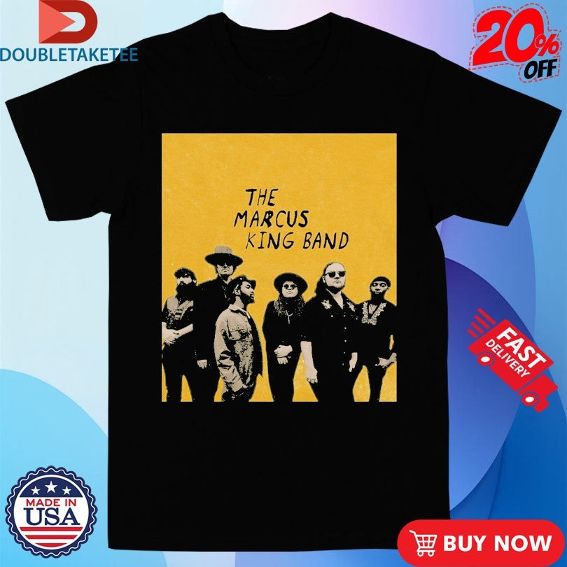 Official The Marcus King Band American Tour Photo Shirts