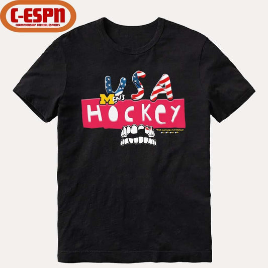 Official The Michigan Difference USA Hockey Shirt