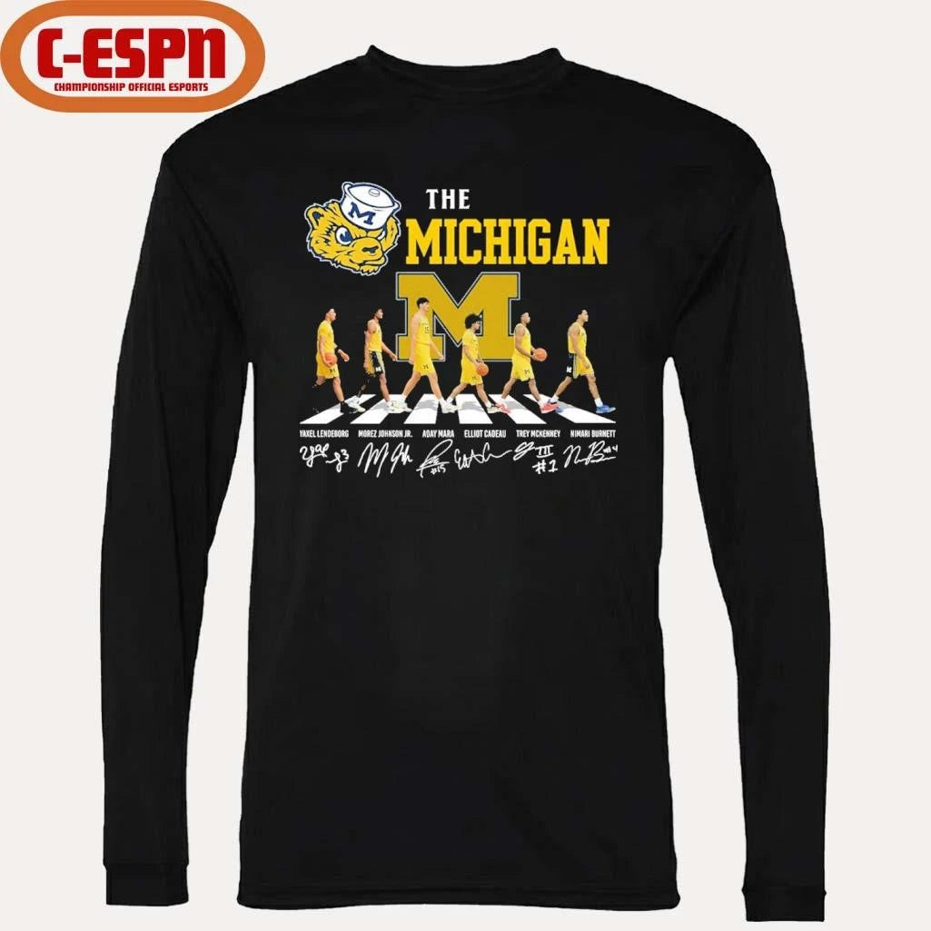 Official The Michigan Men’s Basketball Abbey Road Shirt