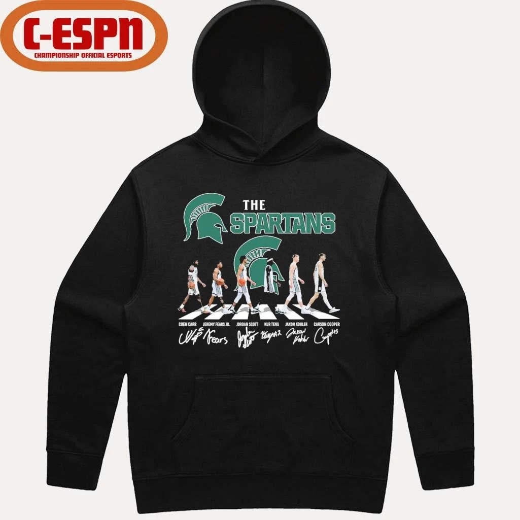 Official The Michigan State Men’s Basketball Abbey Road Shirt