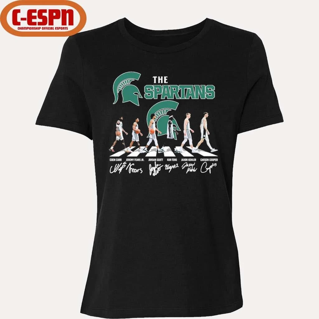 Official The Michigan State Men’s Basketball Abbey Road Shirt