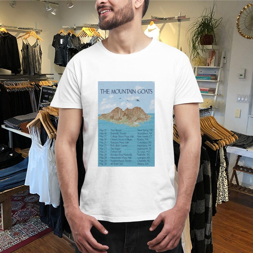 Official The Mountain Goats Tour May 2026 Shirts