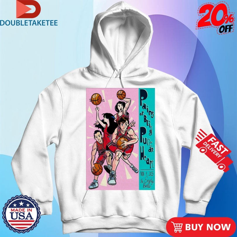 Official The Pains Of Being Pure At Heart Concert Chicago Bulls Fans Empty Bottle Nov 4 2025 Shirts